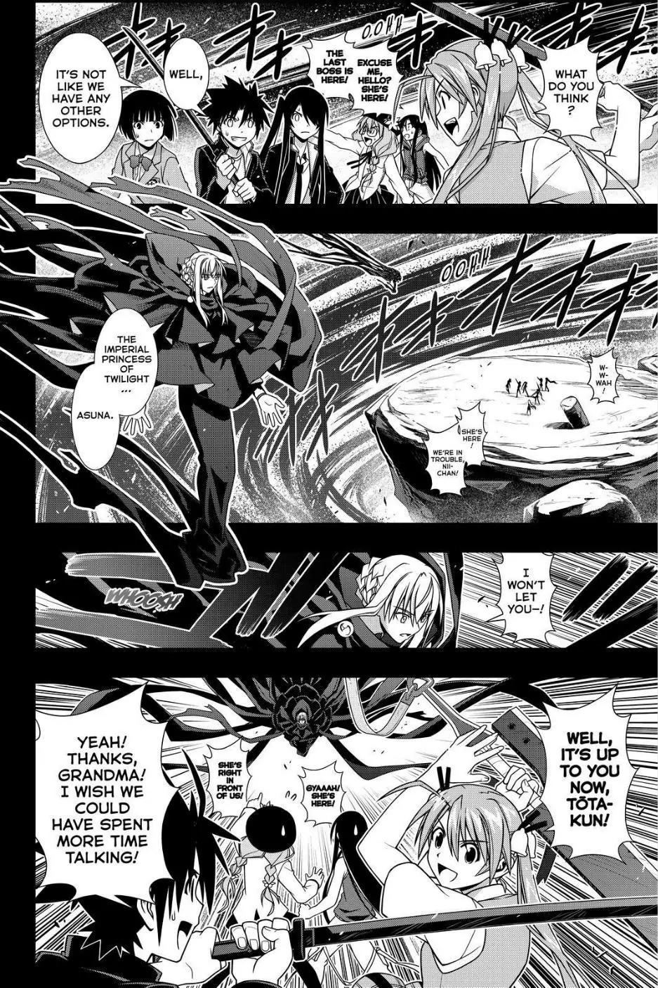 UQ Holder! Chapter 131 page 18 - Chapter 131 : The wish and plan of the imperial princess