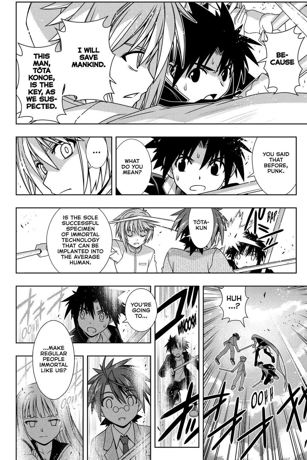 UQ Holder! Chapter 132 page 22 - Chapter 132