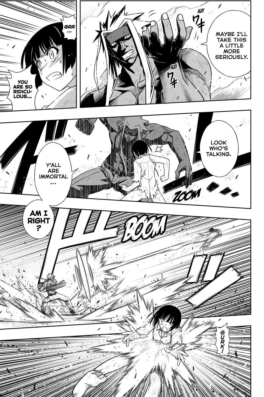 UQ Holder! Chapter 133 page 13 - Chapter 133: The long 37 seconds