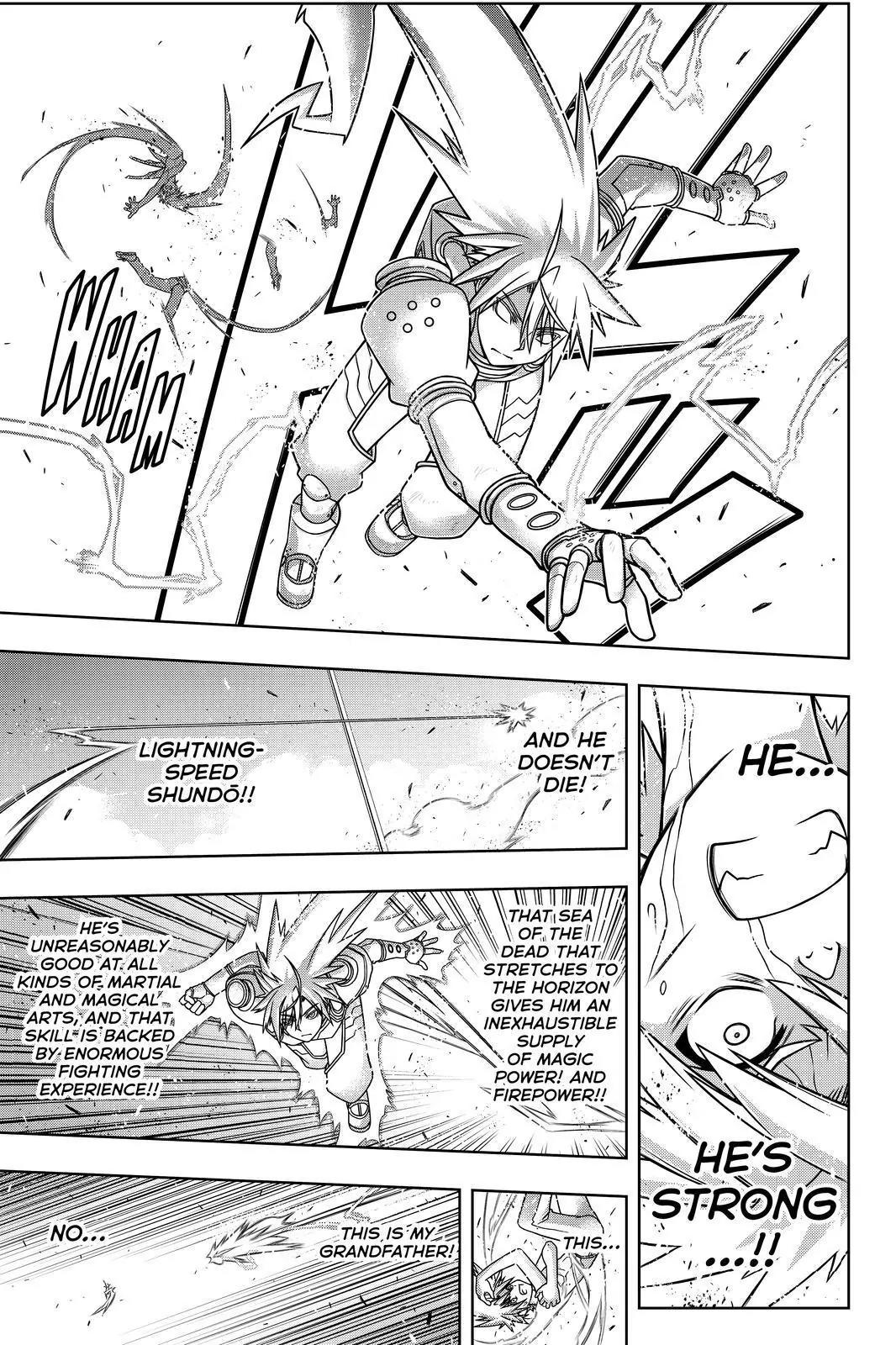 UQ Holder! Chapter 133 page 19 - Chapter 133: The long 37 seconds