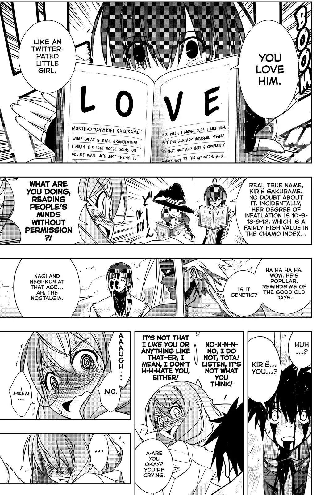 UQ Holder! Chapter 133 page 33 - Chapter 133: The long 37 seconds