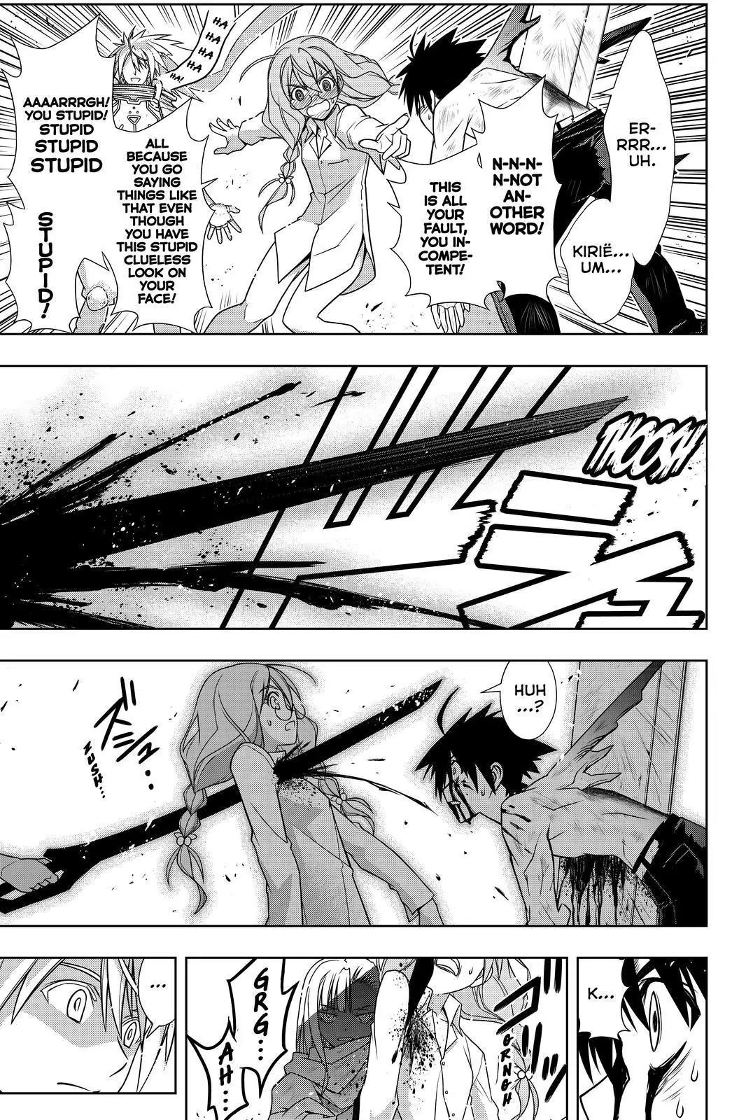 UQ Holder! Chapter 133 page 35 - Chapter 133: The long 37 seconds