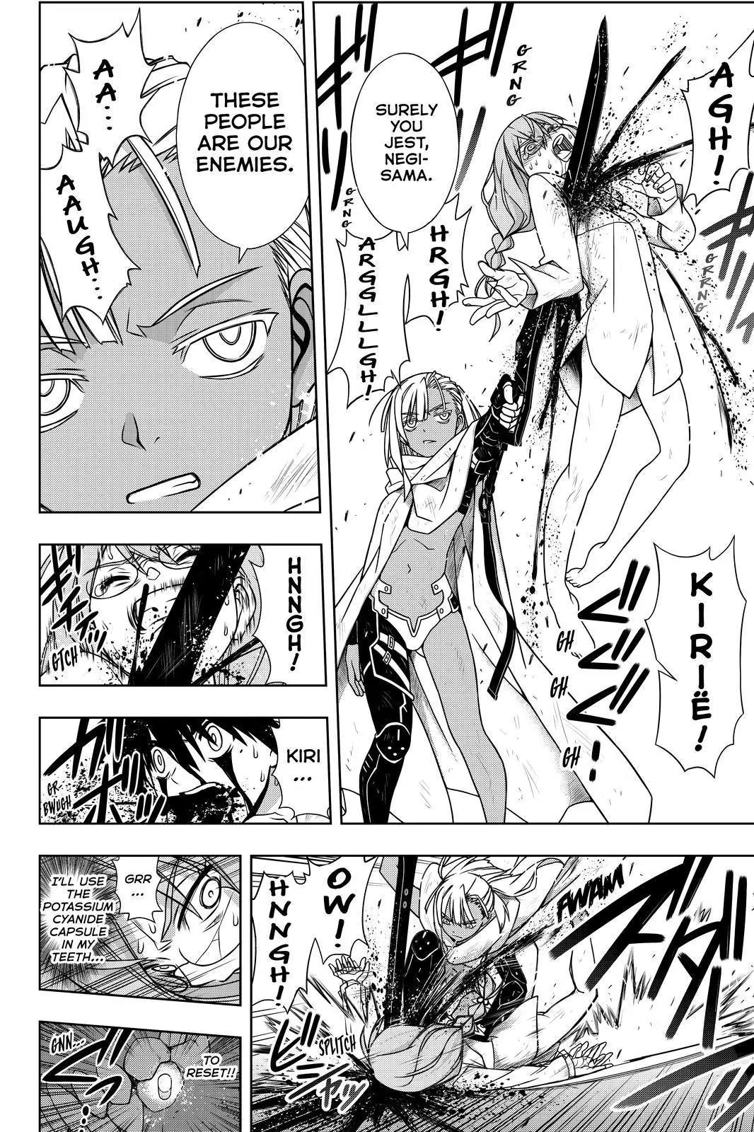UQ Holder! Chapter 133 page 36 - Chapter 133: The long 37 seconds