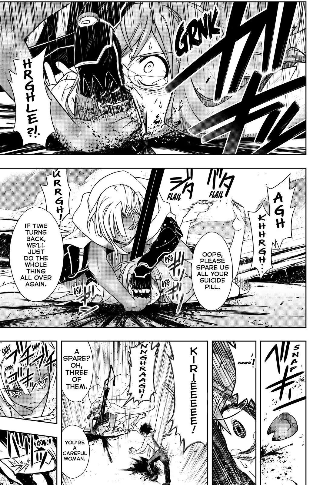 UQ Holder! Chapter 133 page 37 - Chapter 133: The long 37 seconds