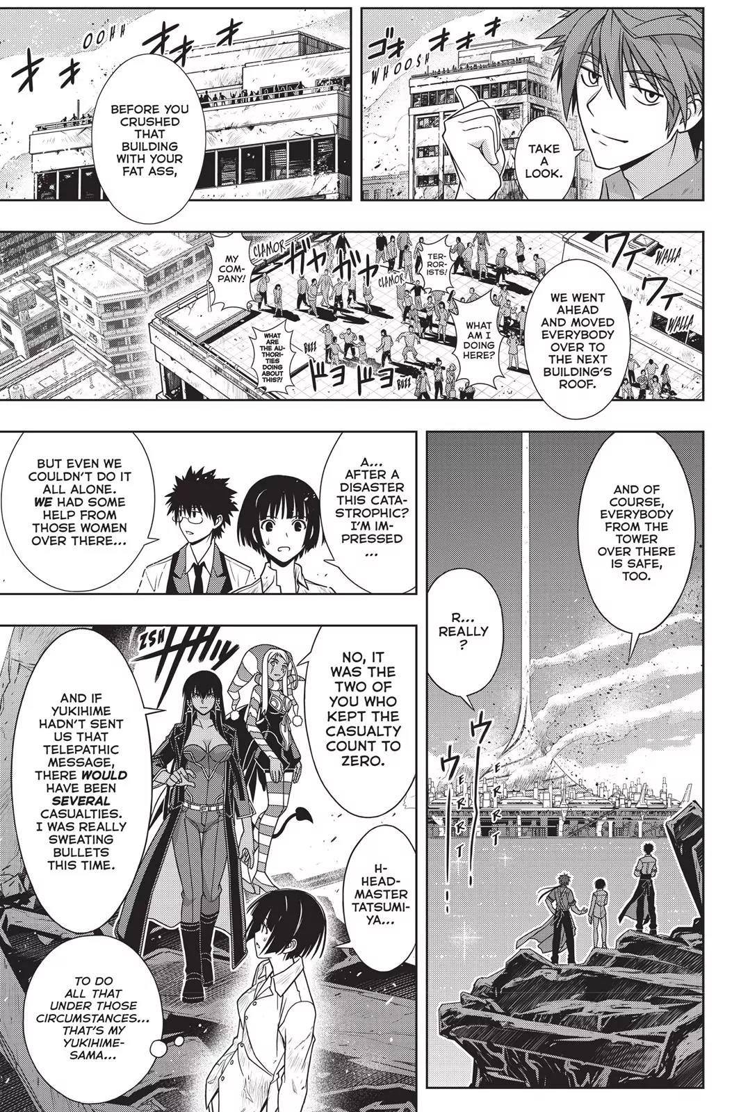 UQ Holder! Chapter 134 page 13 - Chapter 134: It's Good to See You Again