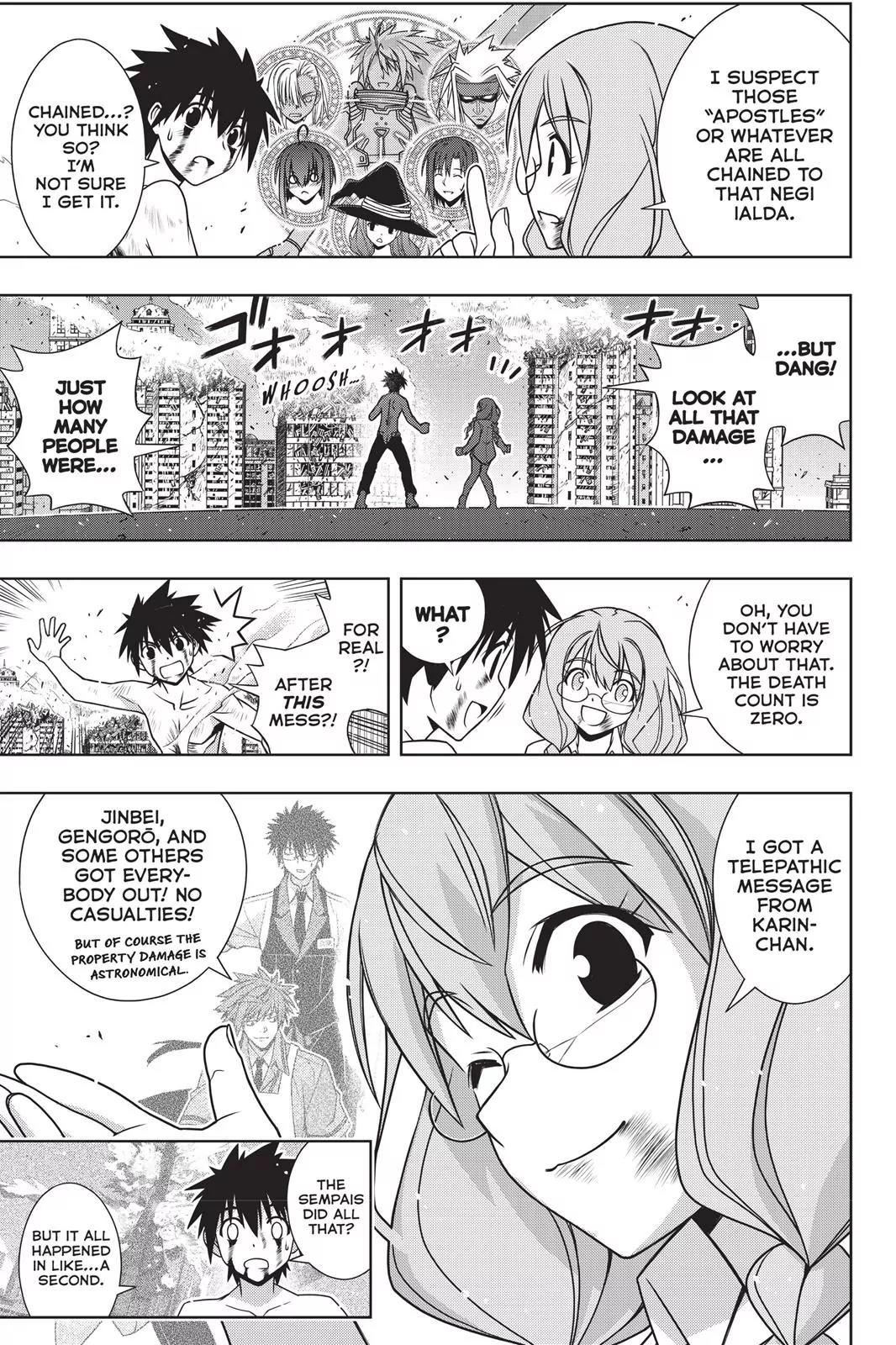 UQ Holder! Chapter 134 page 15 - Chapter 134: It's Good to See You Again