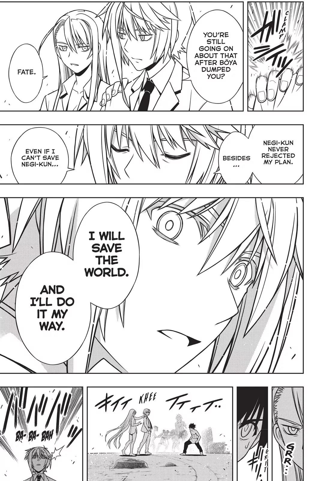 UQ Holder! Chapter 134 page 27 - Chapter 134: It's Good to See You Again