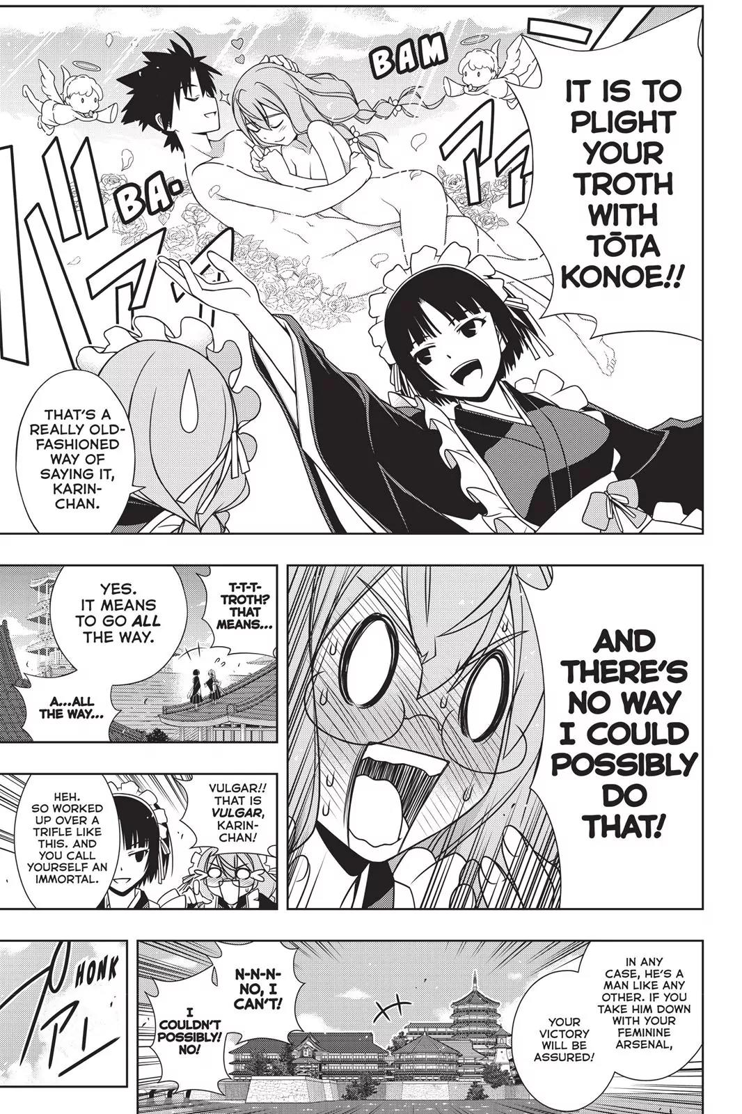 UQ Holder! Chapter 136 page 12 - Chapter 136: Climb The Stairway To Adulthood!