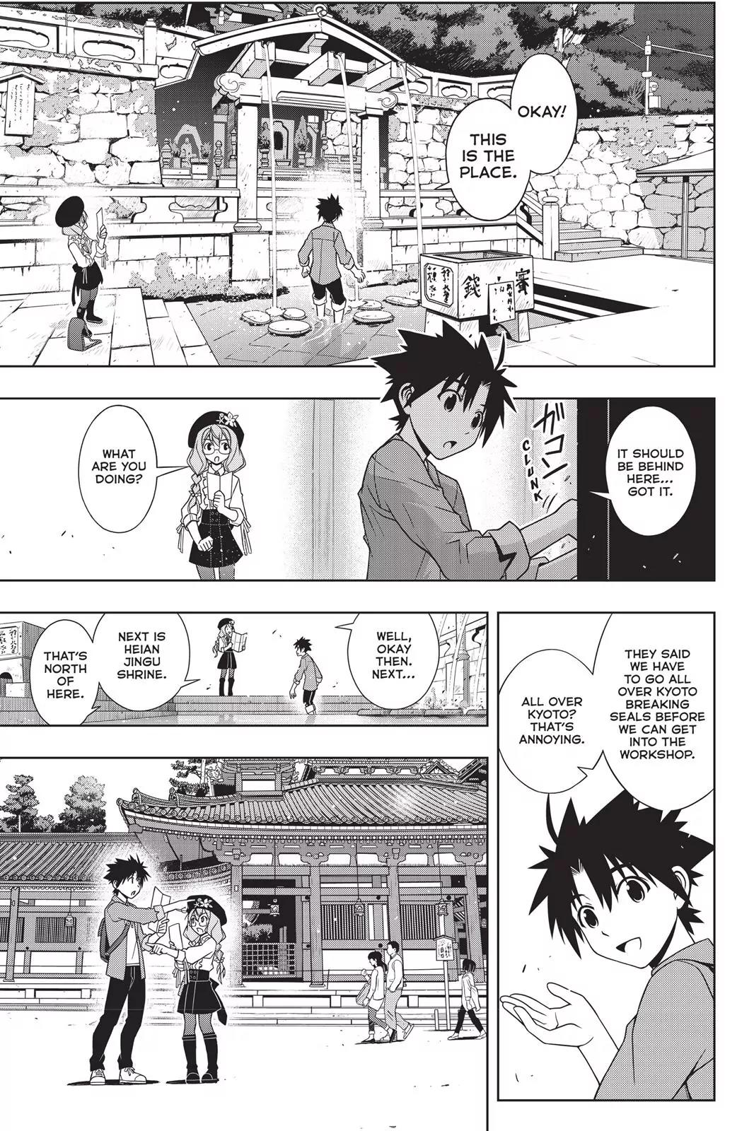 UQ Holder! Chapter 136 page 14 - Chapter 136: Climb The Stairway To Adulthood!