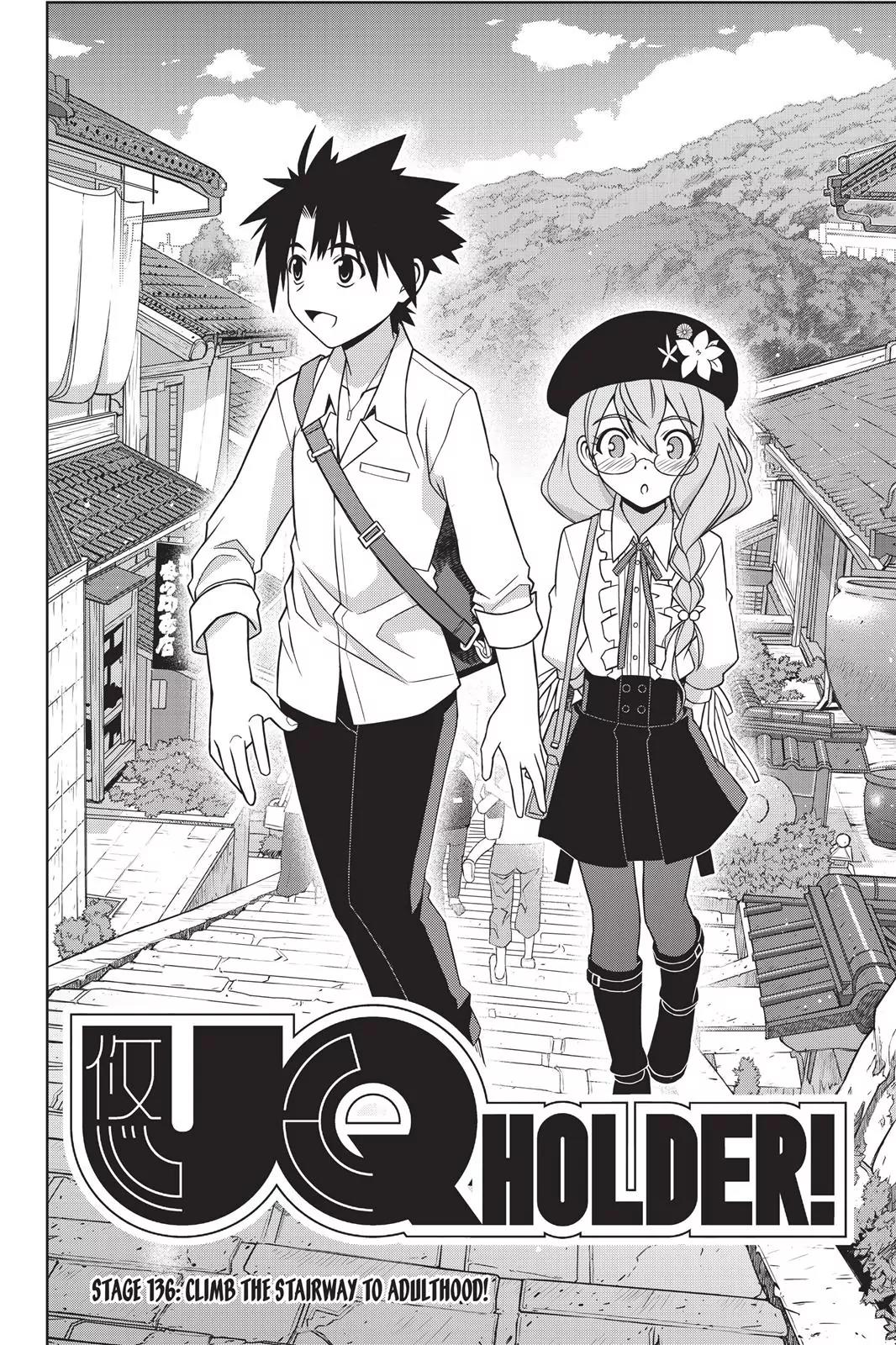 UQ Holder! Chapter 136 page 3 - Chapter 136: Climb The Stairway To Adulthood!