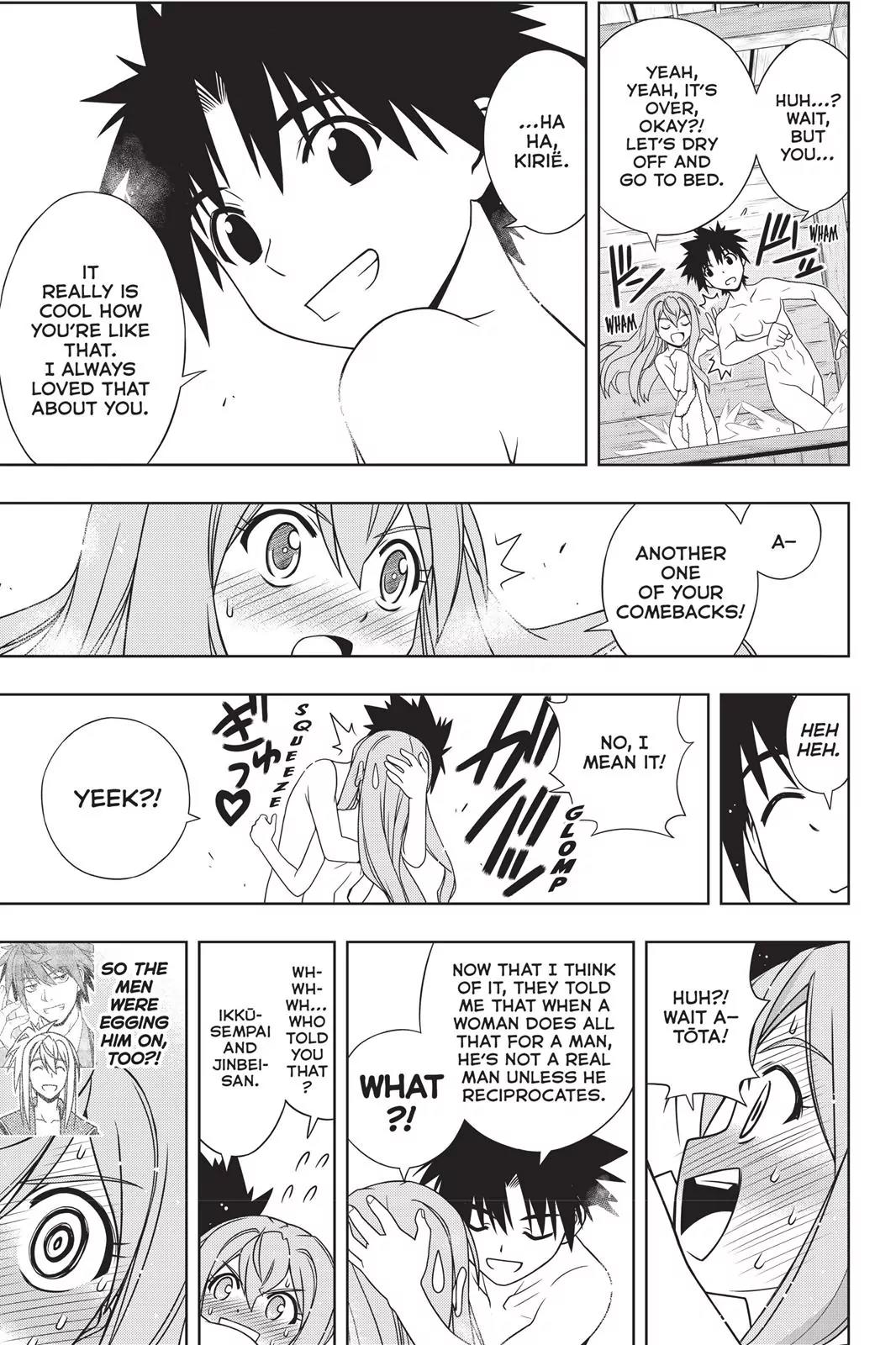 UQ Holder! Chapter 136 page 34 - Chapter 136: Climb The Stairway To Adulthood!