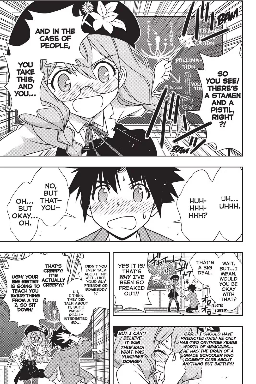 UQ Holder! Chapter 136 page 38 - Chapter 136: Climb The Stairway To Adulthood!