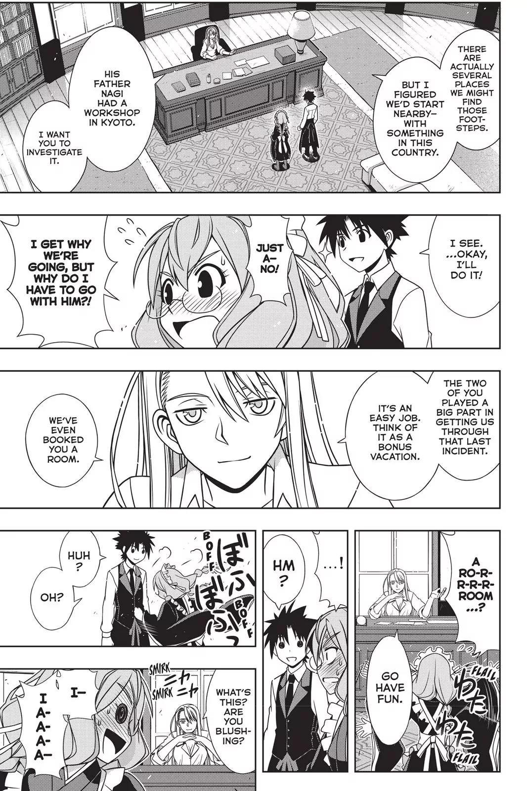 UQ Holder! Chapter 136 page 6 - Chapter 136: Climb The Stairway To Adulthood!