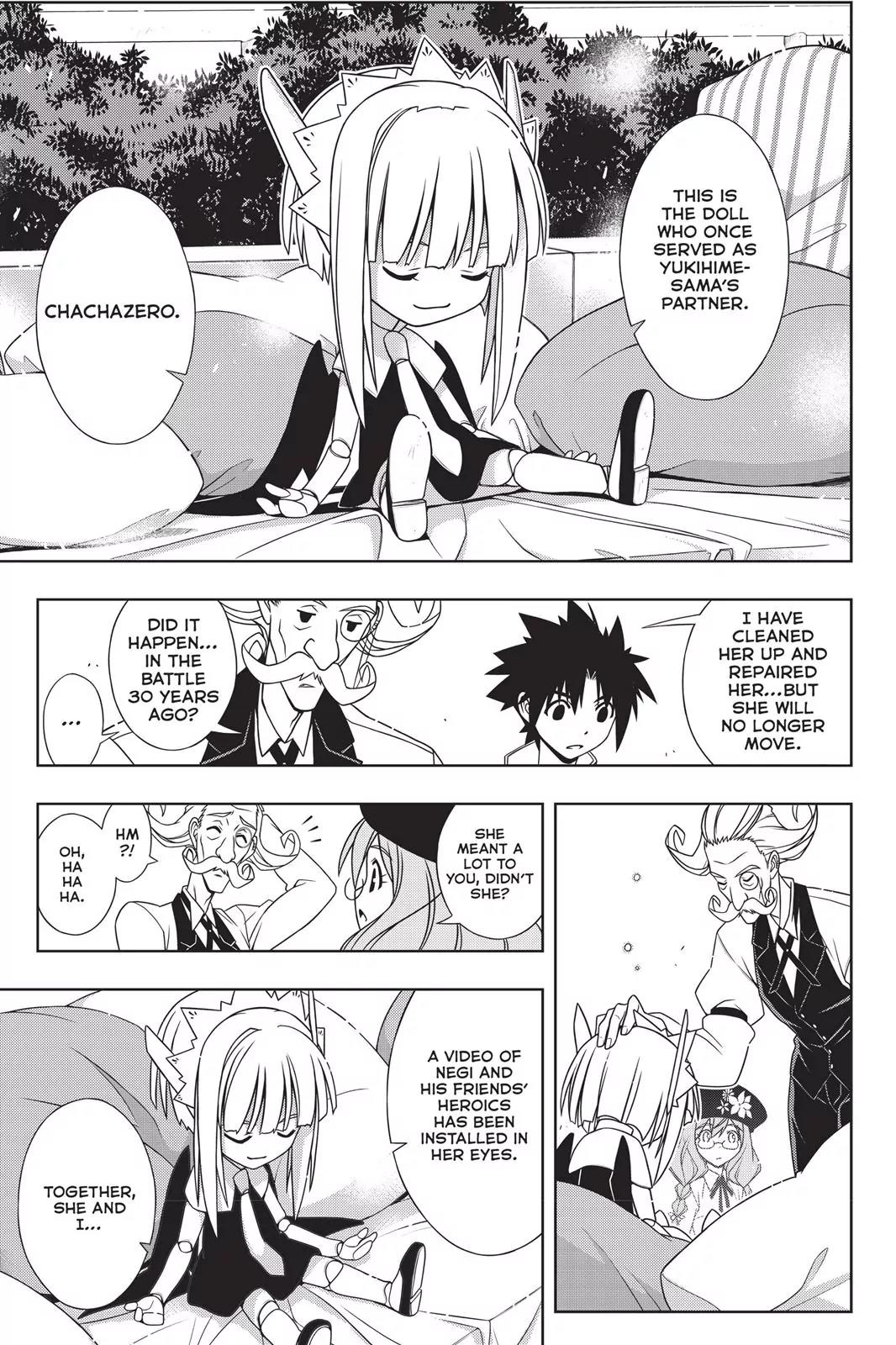 UQ Holder! Chapter 137 page 18 - Chapter 137: The Decision Made That Day