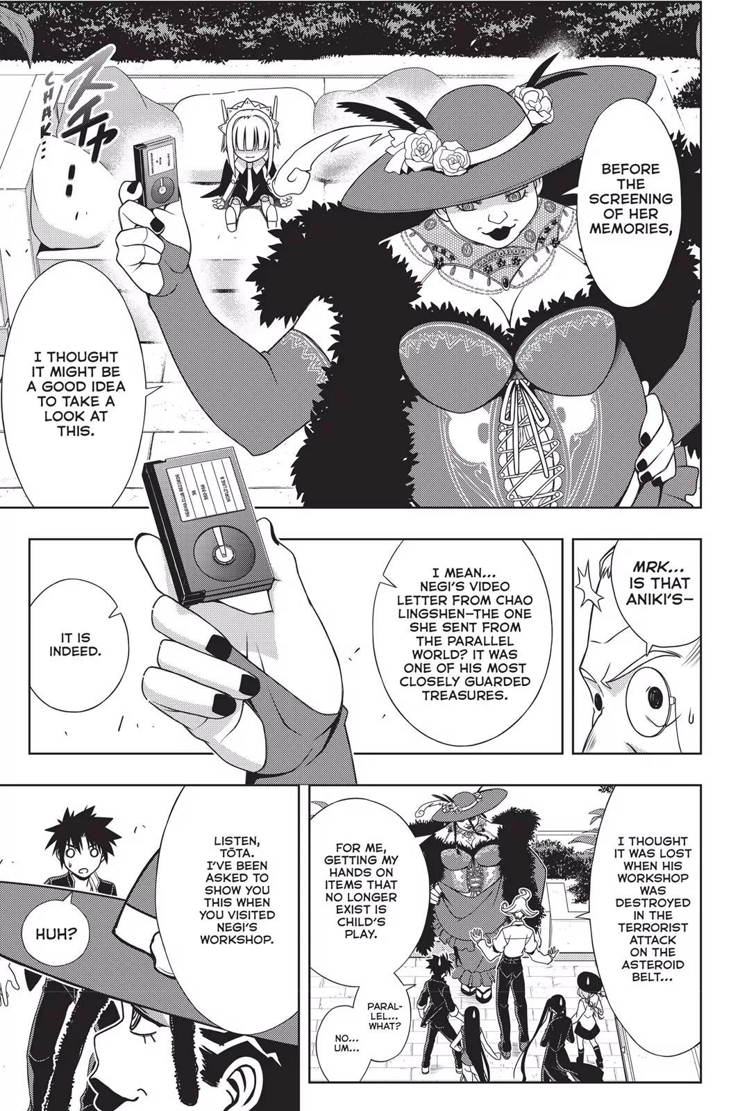 UQ Holder! Chapter 137 page 22 - Chapter 137: The Decision Made That Day