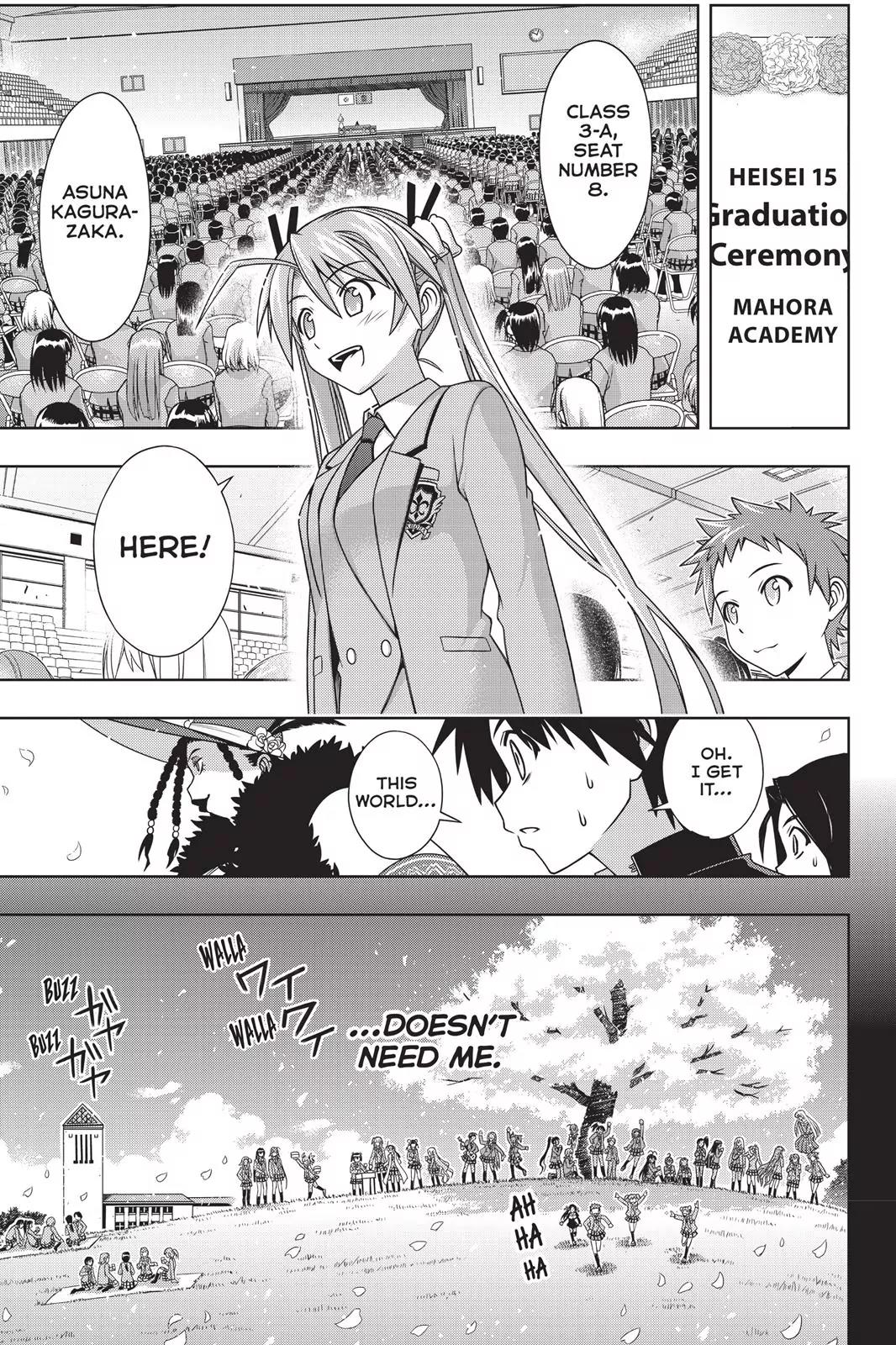 UQ Holder! Chapter 137 page 31 - Chapter 137: The Decision Made That Day