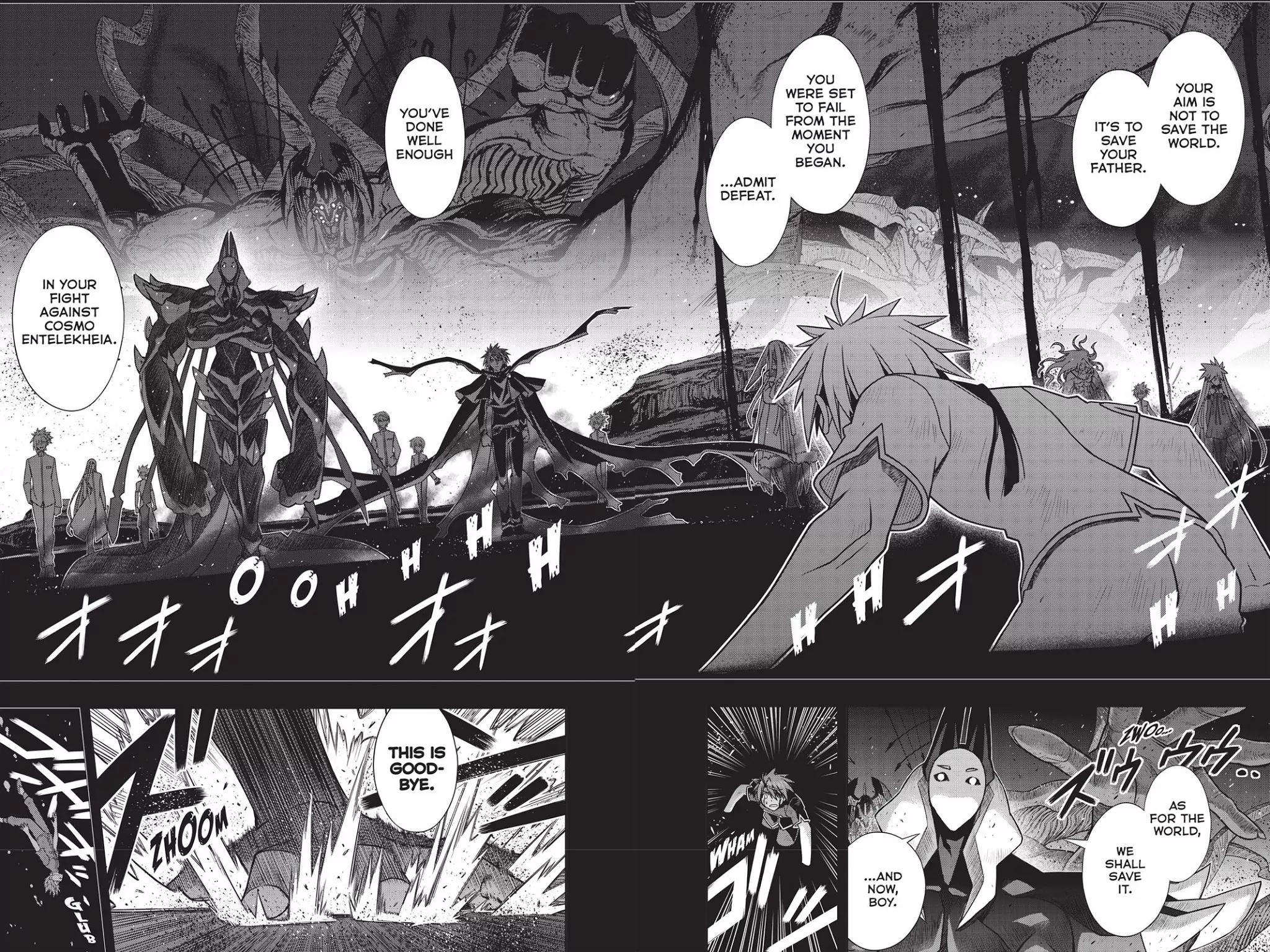 UQ Holder! Chapter 139 page 28 - Chapter 139: Father Son Reunion