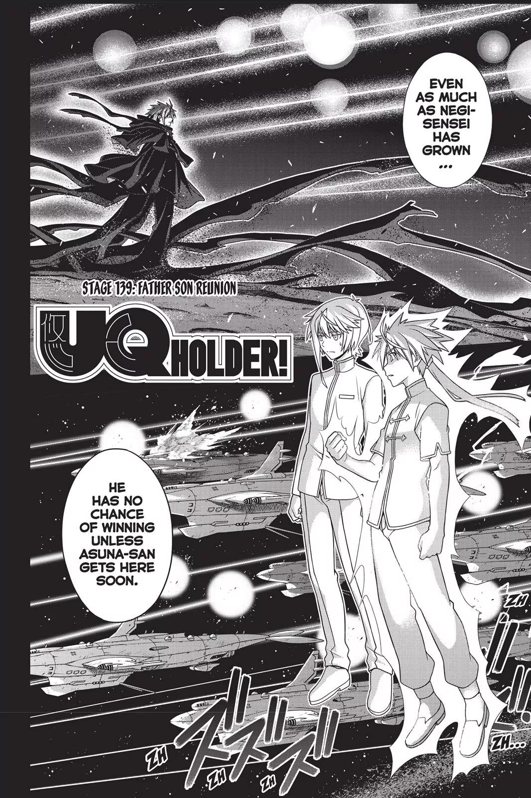 UQ Holder! Chapter 139 page 3 - Chapter 139: Father Son Reunion