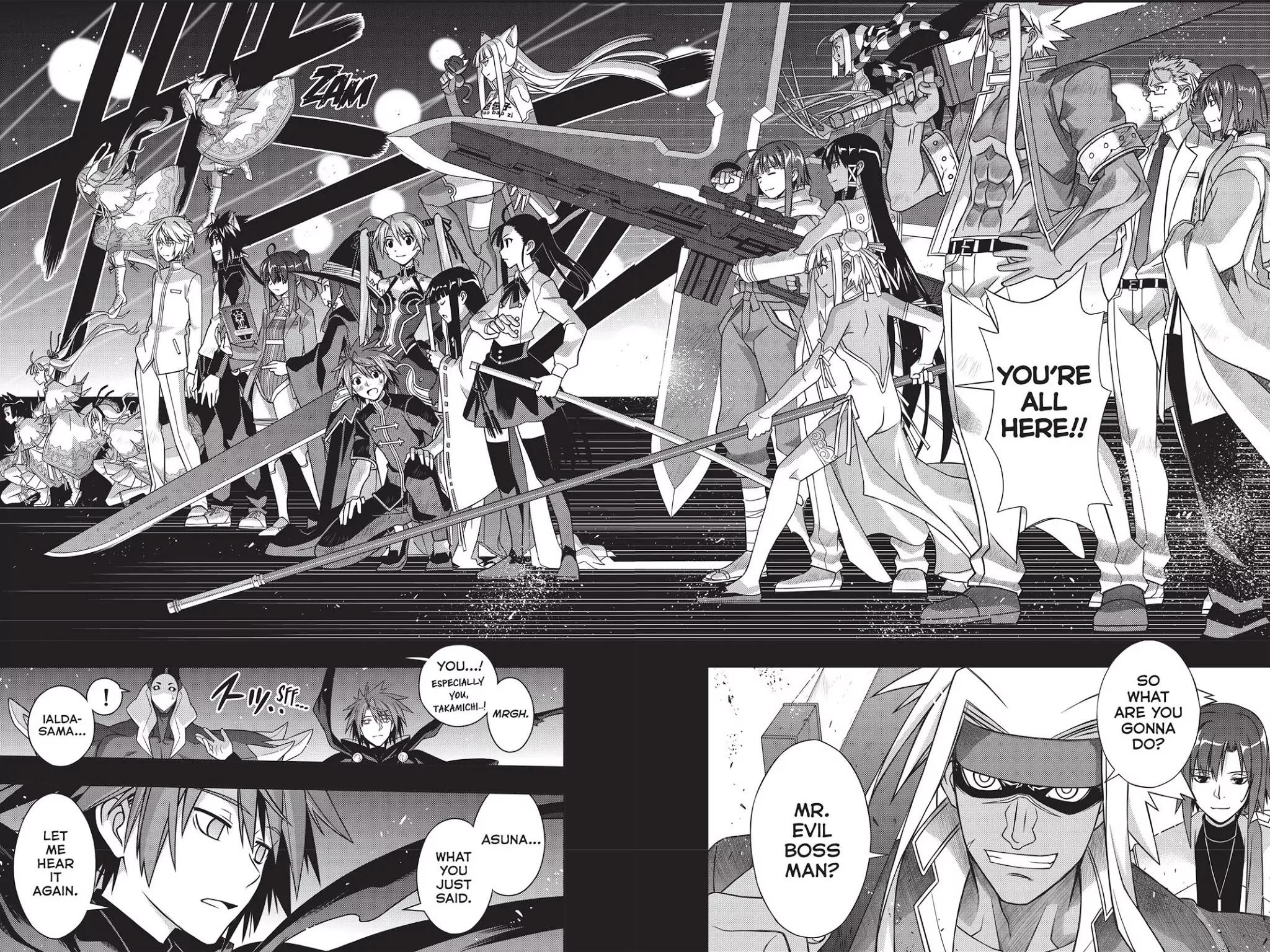 UQ Holder! Chapter 139 page 35 - Chapter 139: Father Son Reunion
