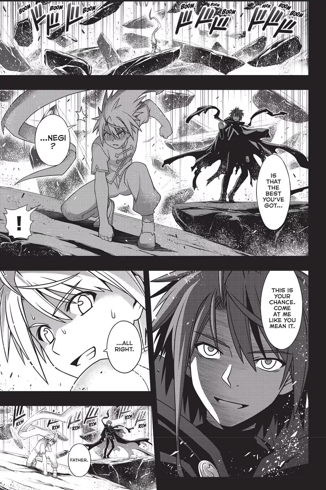 UQ Holder! Chapter 139 page 9 - Chapter 139: Father Son Reunion