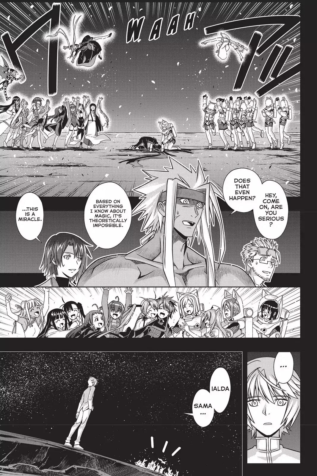 UQ Holder! Chapter 140 page 25 - Chapter 140: The Showdown Against Ialda