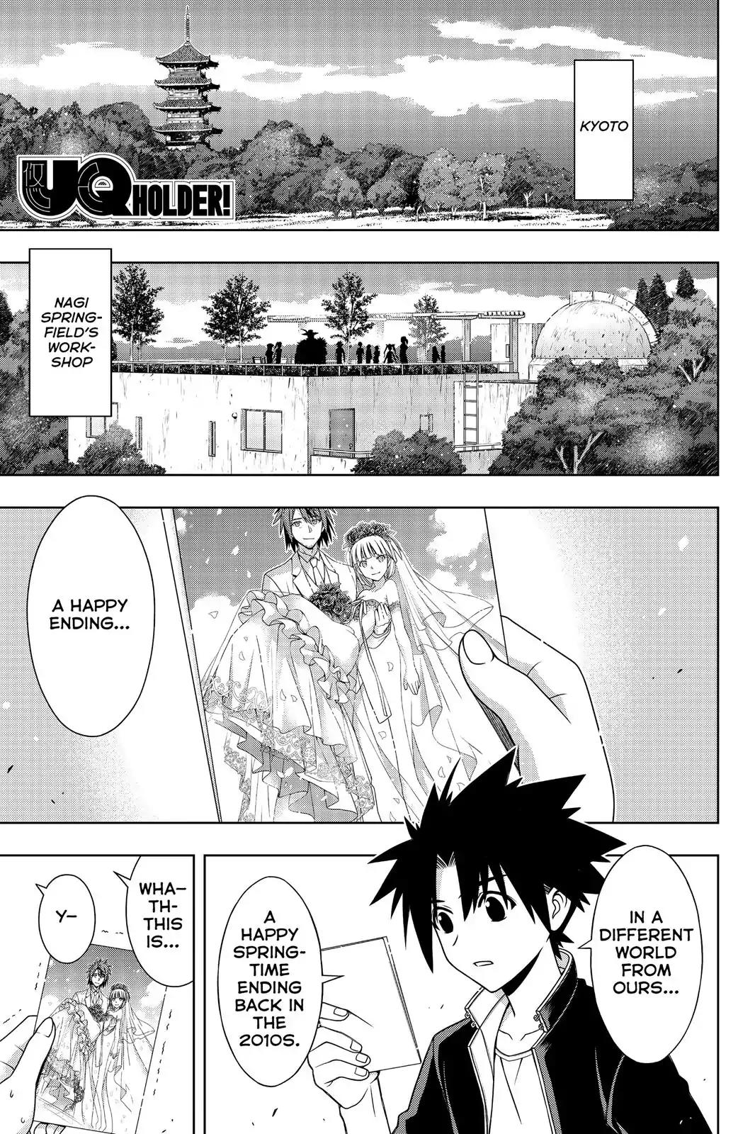 UQ Holder! Chapter 141 page 3 - Chapter 141: Toward Our Dreams