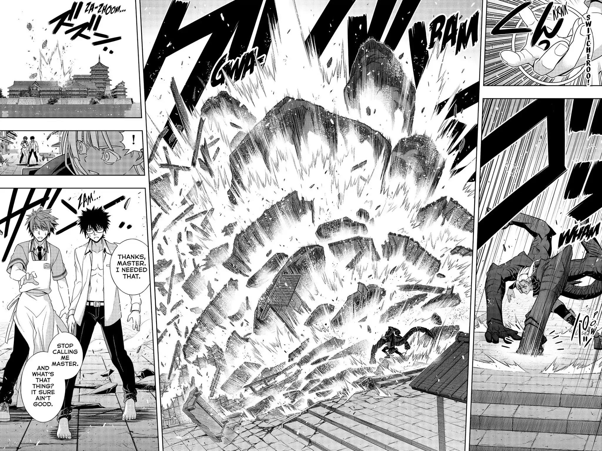 UQ Holder! Chapter 141 page 35 - Chapter 141: Toward Our Dreams