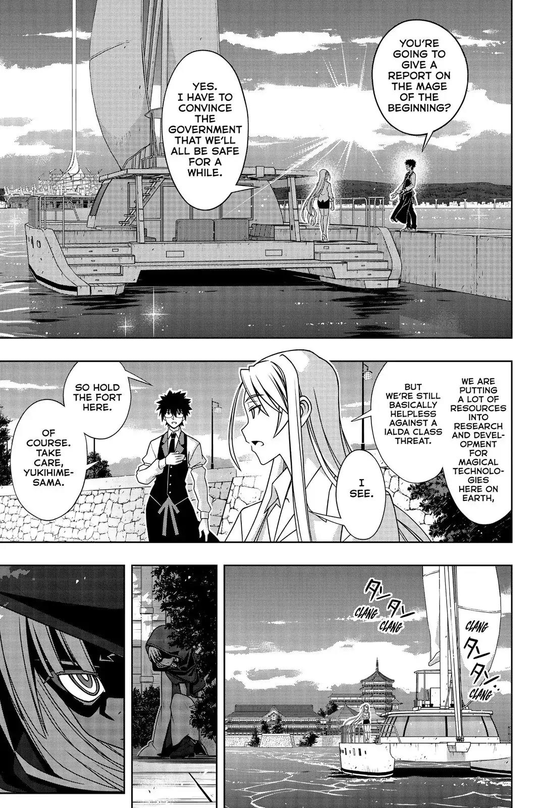 UQ Holder! Chapter 141 page 8 - Chapter 141: Toward Our Dreams