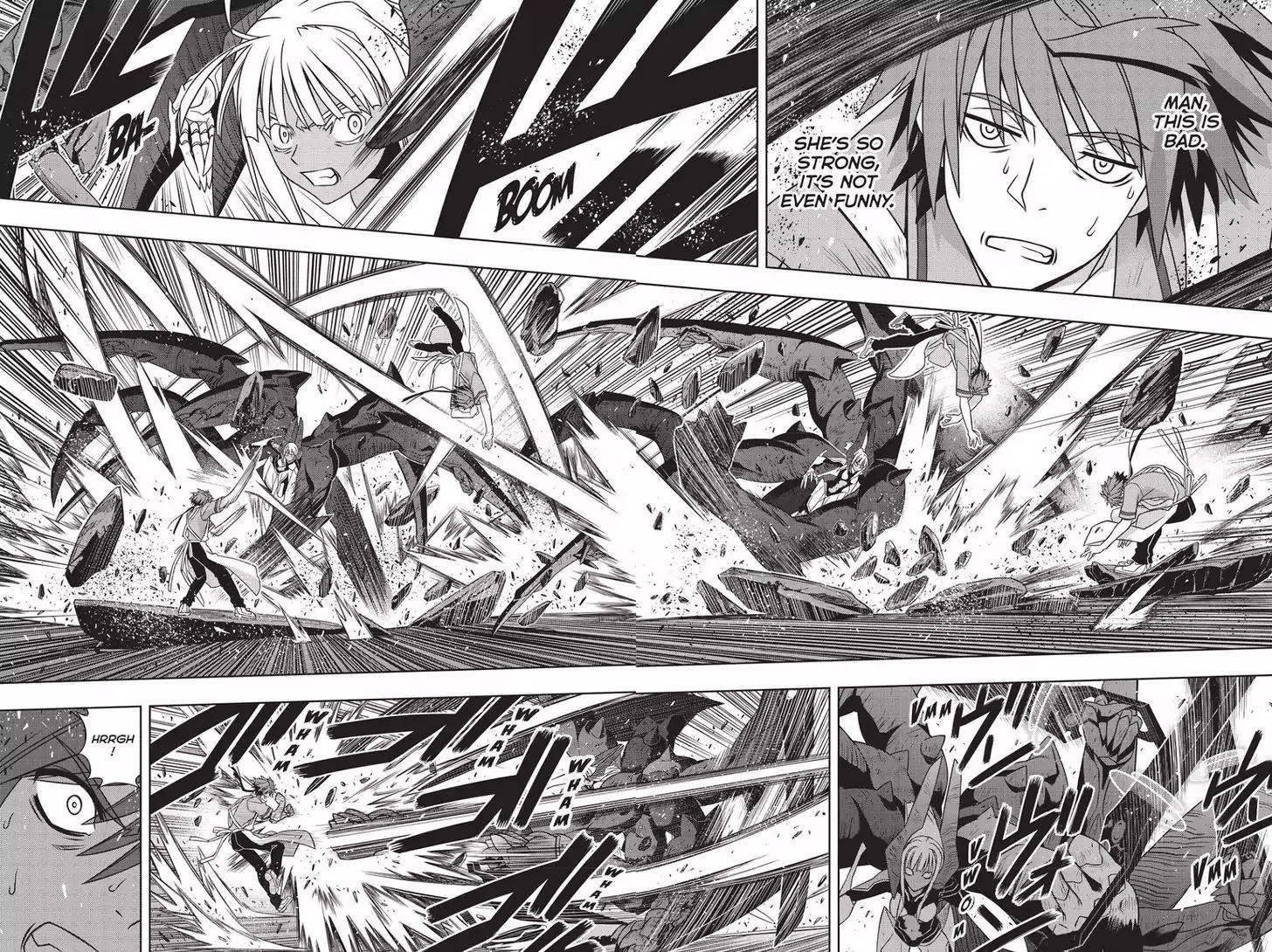 UQ Holder! Chapter 142 page 14 - Chapter 142: Born From Hate