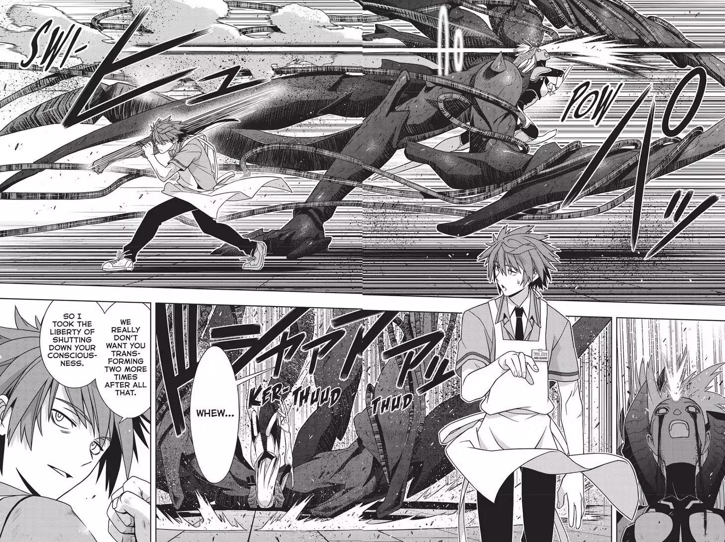 UQ Holder! Chapter 142 page 23 - Chapter 142: Born From Hate