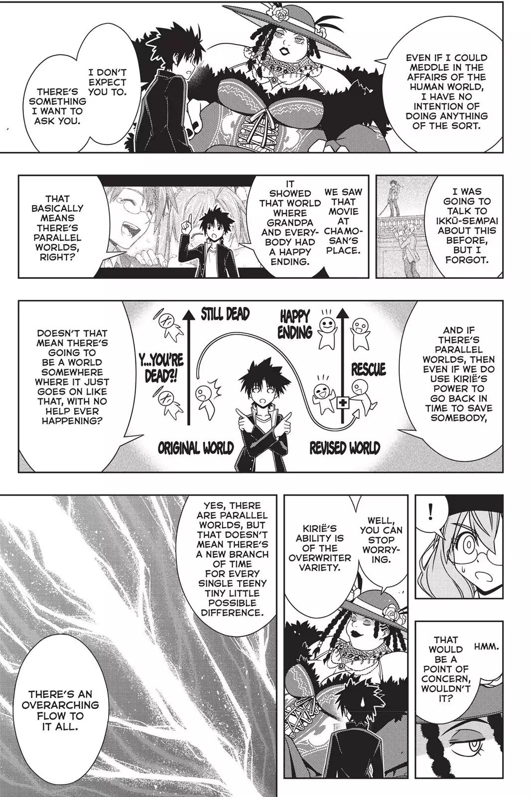 UQ Holder! Chapter 143 page 10 - Chapter 143 : With Superhuman Power