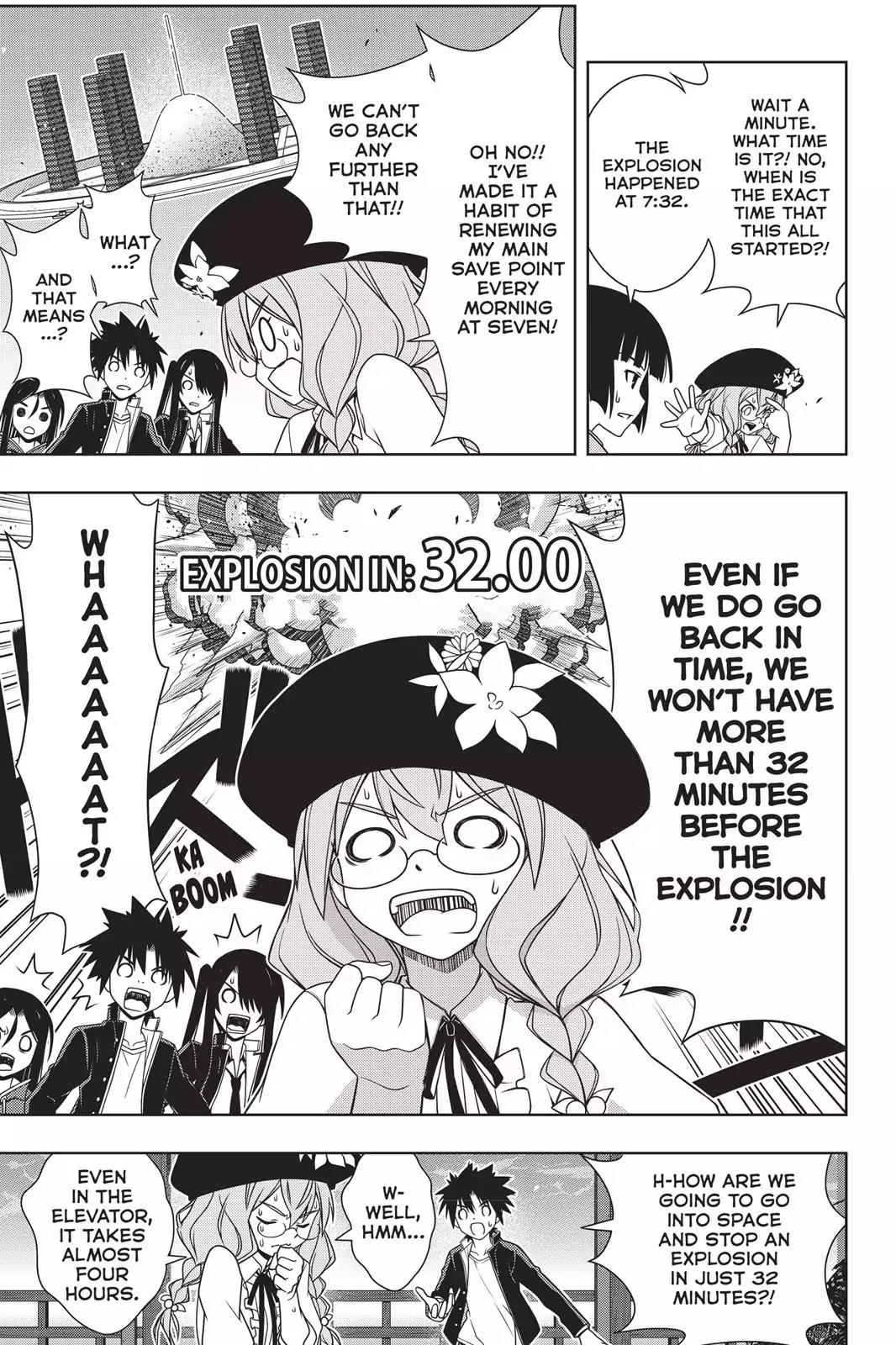 UQ Holder! Chapter 143 page 12 - Chapter 143 : With Superhuman Power