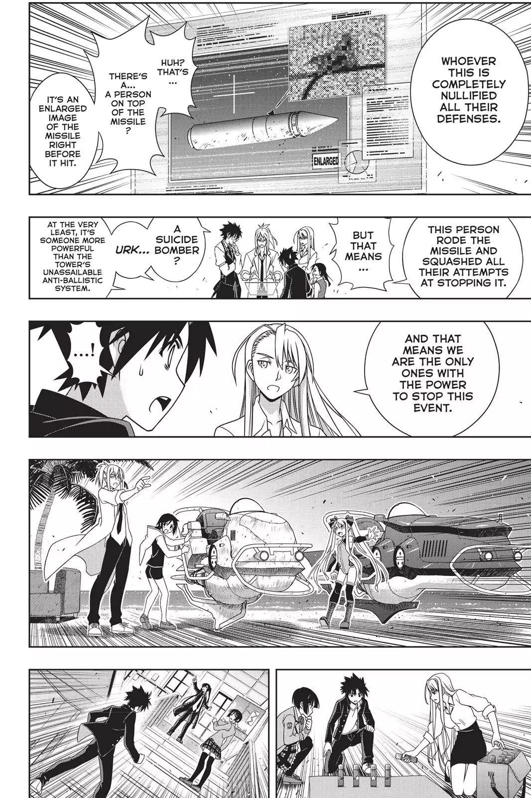 UQ Holder! Chapter 143 page 19 - Chapter 143 : With Superhuman Power