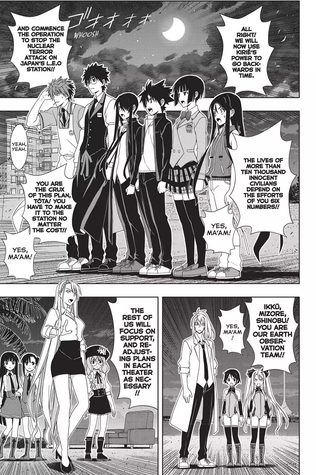 UQ Holder! Chapter 143 page 20 - Chapter 143 : With Superhuman Power