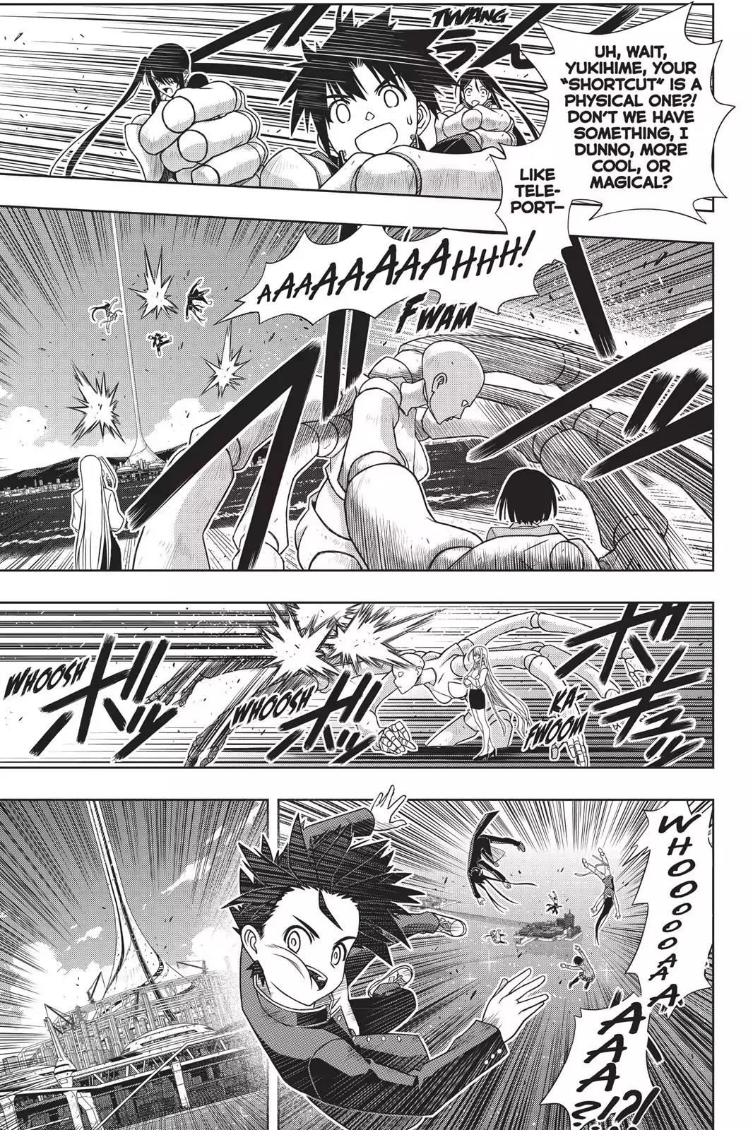 UQ Holder! Chapter 143 page 24 - Chapter 143 : With Superhuman Power