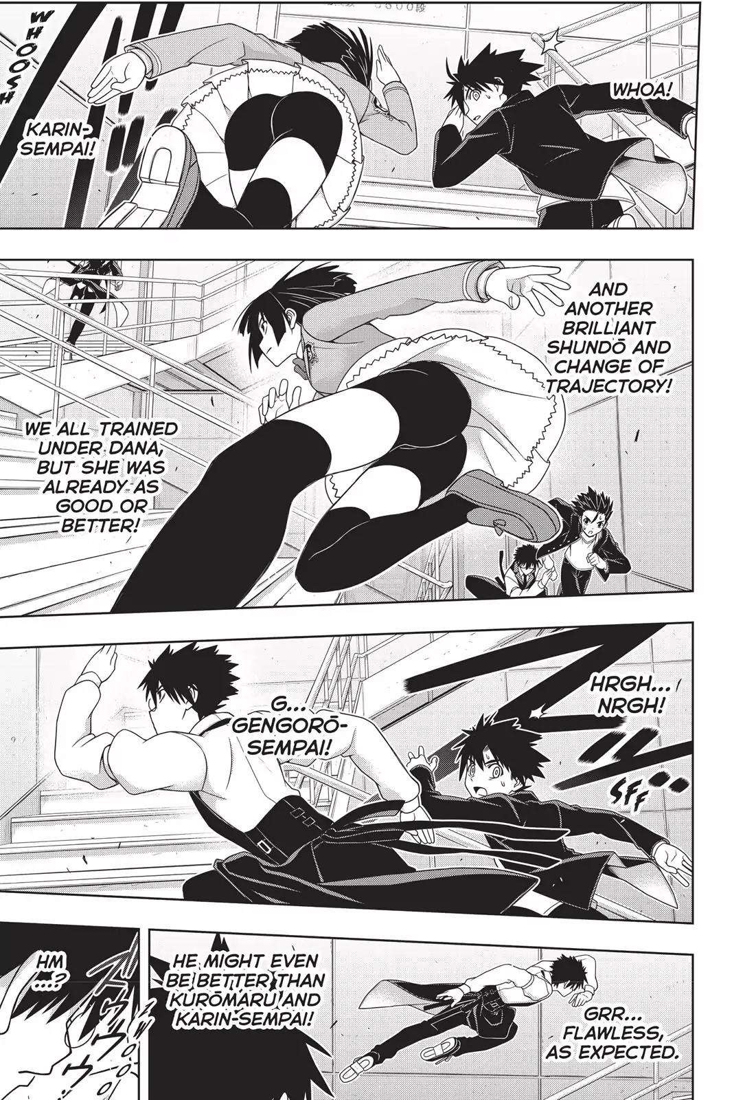 UQ Holder! Chapter 143 page 30 - Chapter 143 : With Superhuman Power
