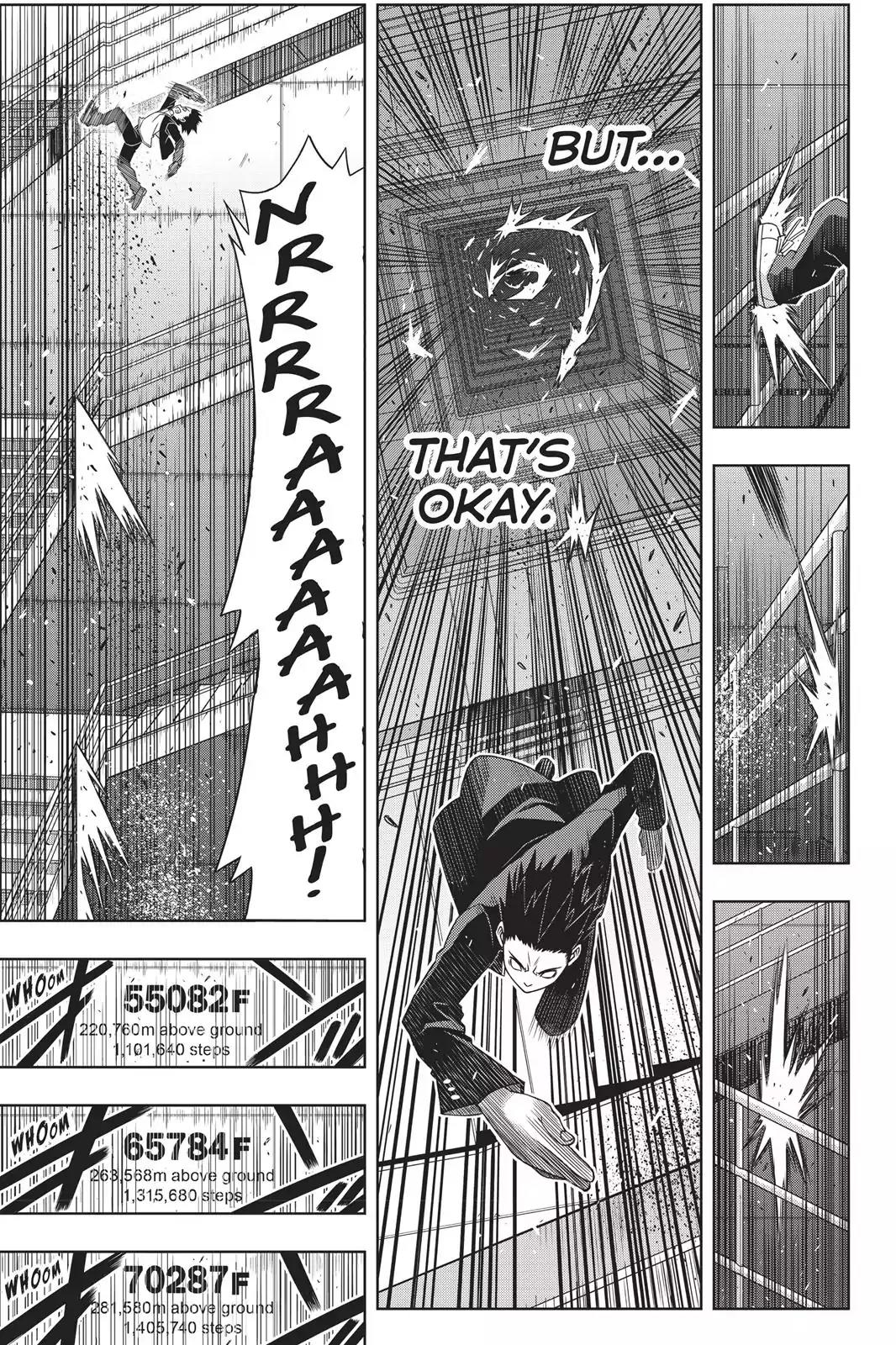 UQ Holder! Chapter 143 page 38 - Chapter 143 : With Superhuman Power