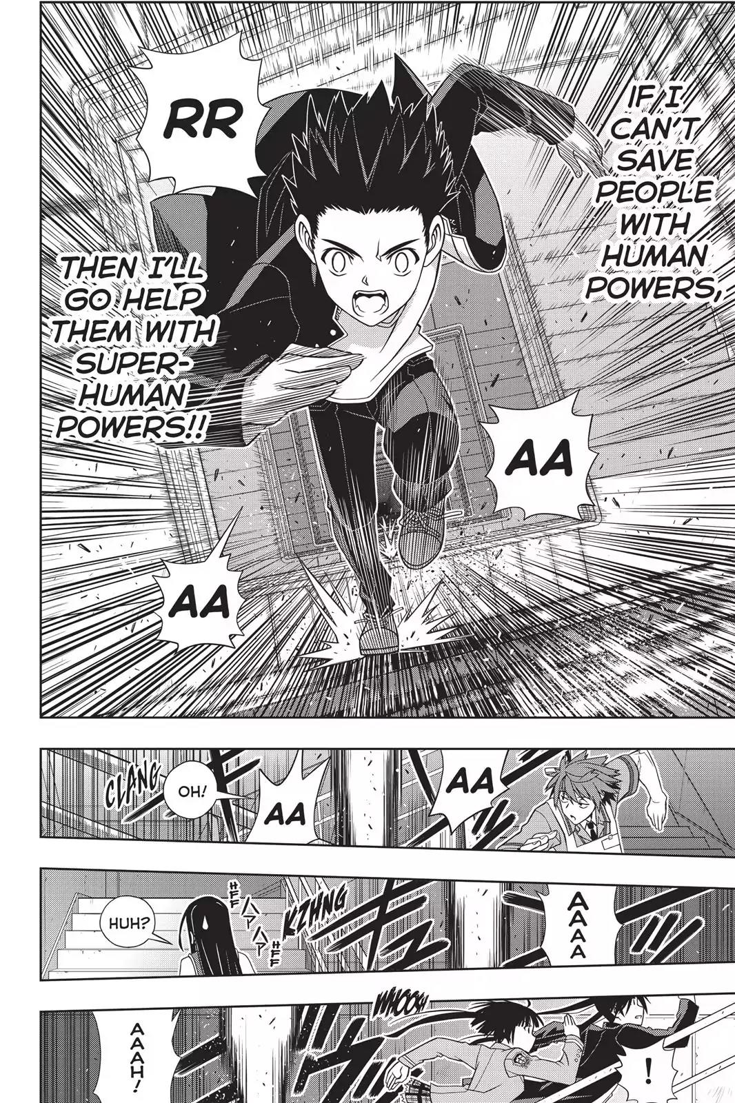 UQ Holder! Chapter 143 page 39 - Chapter 143 : With Superhuman Power