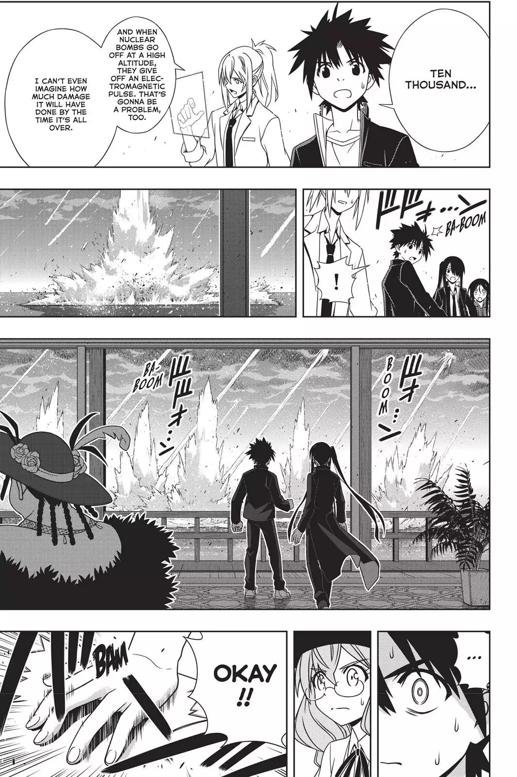 UQ Holder! Chapter 143 page 8 - Chapter 143 : With Superhuman Power
