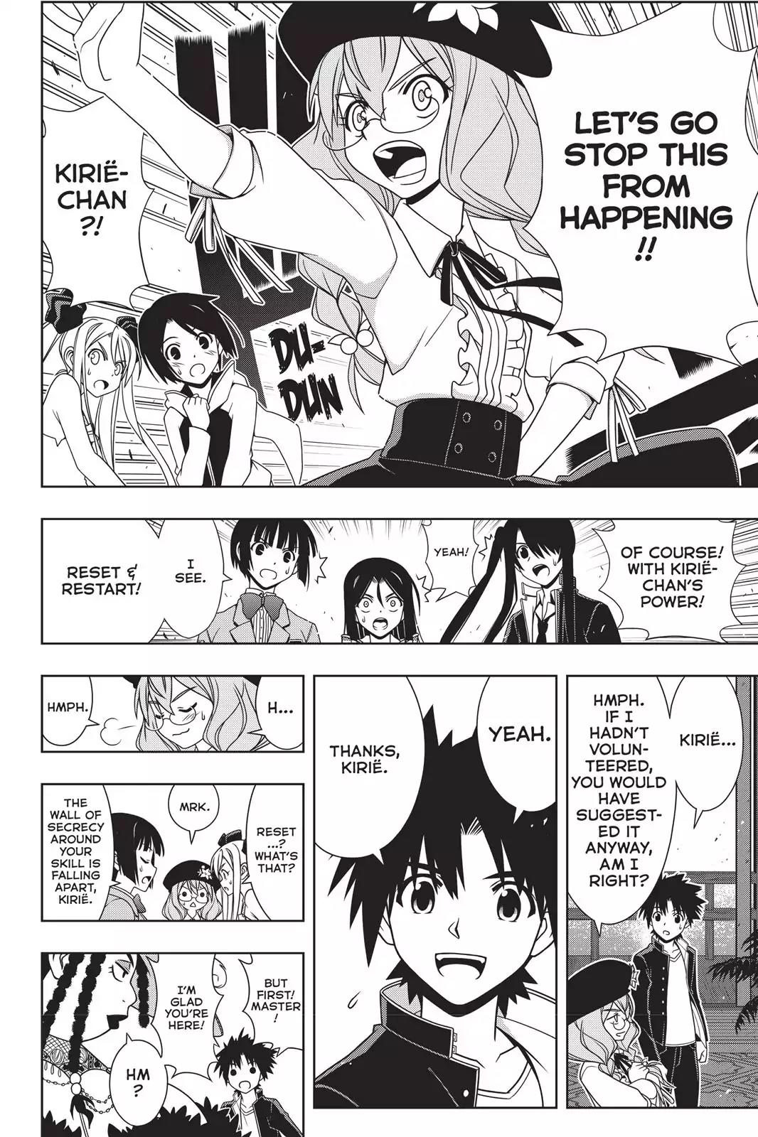 UQ Holder! Chapter 143 page 9 - Chapter 143 : With Superhuman Power