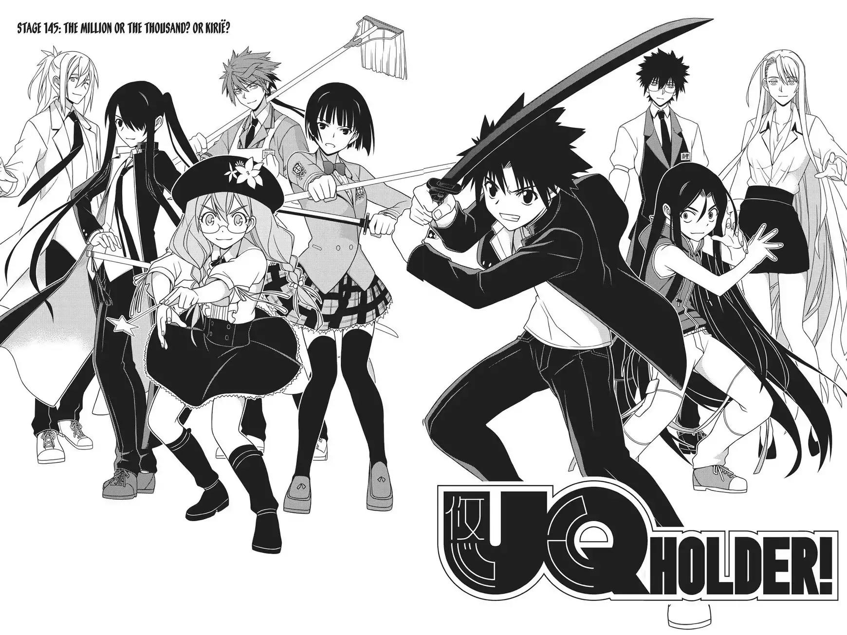 UQ Holder! Chapter 145 page 3 - Chapter 145: The Million Or The Thousand? Or Kirie?