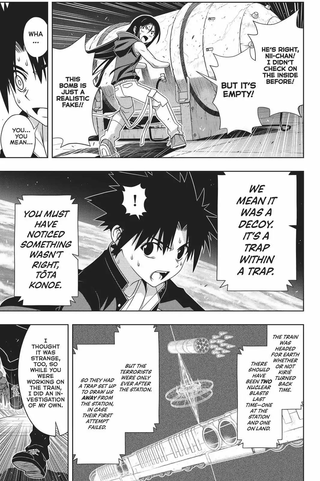 UQ Holder! Chapter 146 page 15 - Chapter 146: Roll Out The Extra Lives
