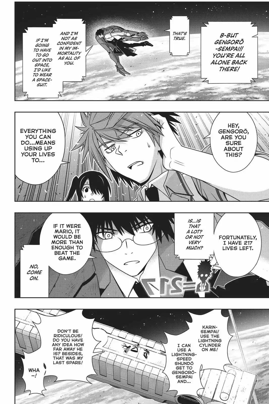 UQ Holder! Chapter 146 page 18 - Chapter 146: Roll Out The Extra Lives