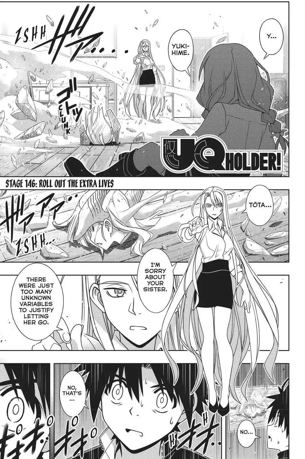 UQ Holder! Chapter 146 page 2 - Chapter 146: Roll Out The Extra Lives