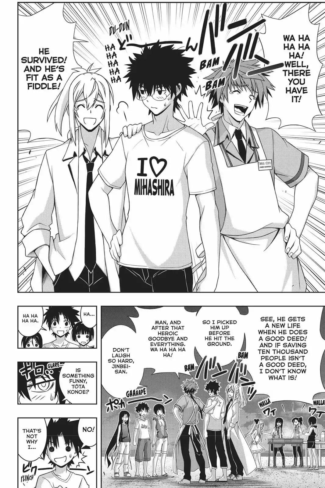 UQ Holder! Chapter 146 page 37 - Chapter 146: Roll Out The Extra Lives
