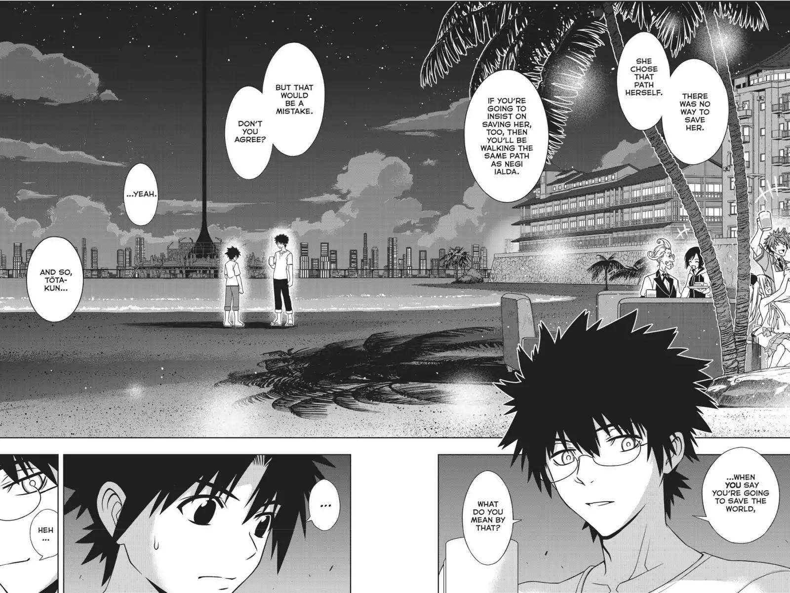 UQ Holder! Chapter 146 page 39 - Chapter 146: Roll Out The Extra Lives