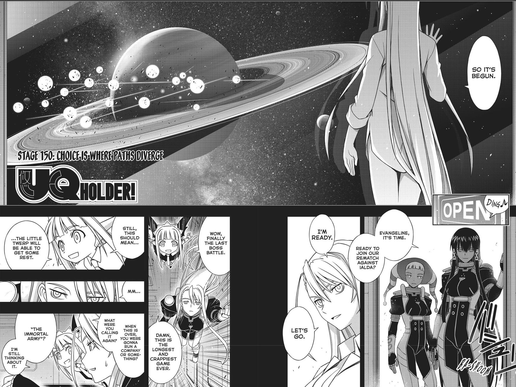 UQ Holder! Chapter 150 page 3 - Chapter 150