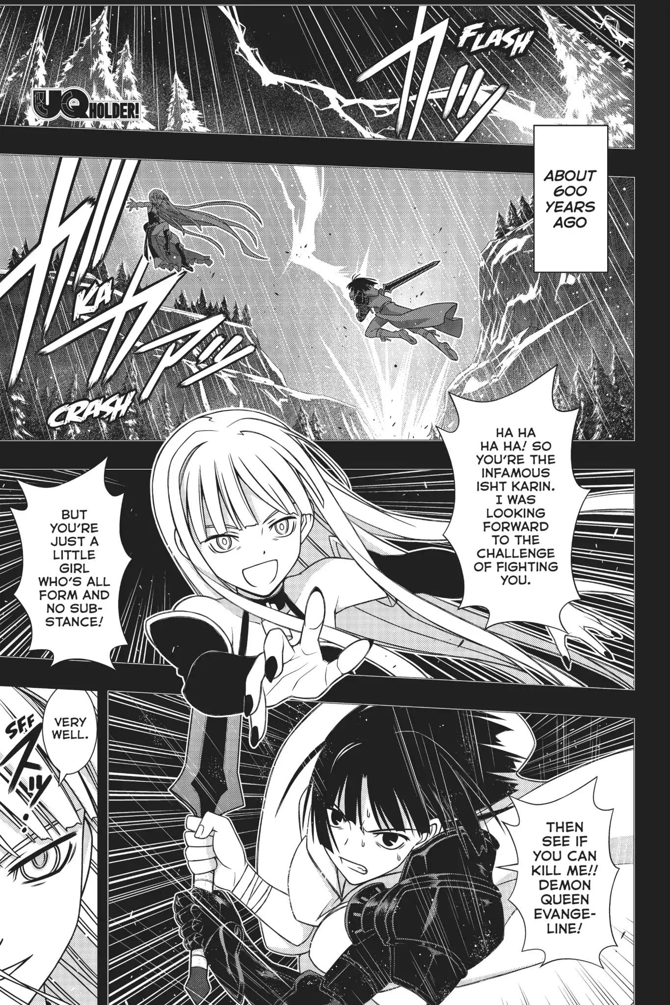 UQ Holder! Chapter 152 page 2 - Chapter 152: The Love of God