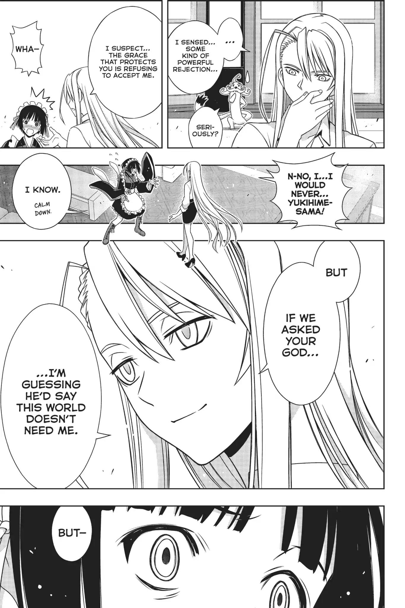 UQ Holder! Chapter 152 page 22 - Chapter 152: The Love of God