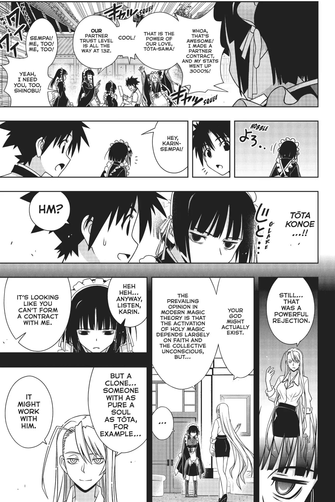 UQ Holder! Chapter 152 page 24 - Chapter 152: The Love of God